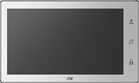 CTV M4106AHD W Монитор цветного видеодомофона, 10&amp;quot; (Full HD, Touch Screen)
